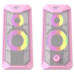 Колонки ігрові Havit HV-SK202 USB 2.0 pink (HV-SK202) - мініатюра 2