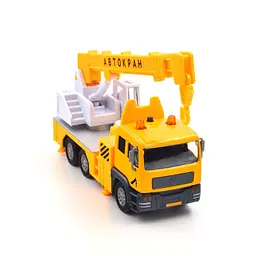Автомодель TechnoDrive City service Автокран жовта (510253.270) - мініатюра 7
