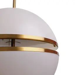 Люстра підвісна Brille LED в зал 24W WW+NW+CW WH G 30 (BR-01 669S/1) - мініатюра 4