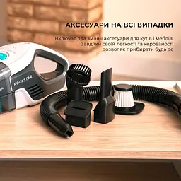 Бездротовий пилосос CECOTEC Conga Rockstar Hand 8,4V White - мініатюра 6