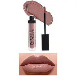 Матовий блиск для губ Note Cosmetique Mattemoist Lipgloss відтінок 401 (Matnude) 6 мл - мініатюра 4