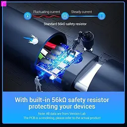 Кабель Vention USB to Type-C 3A Quick Charge 1 м Black (COKBF) - мініатюра 3
