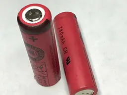 Акумулятор Sanyo UR14500AC Li-ion 14500 740 mAh 1.52 А depacked - мініатюра 4