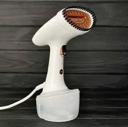 Ручний відпарювач + 2 насадки, 2400 Вт, 320 мл, BITEK BT-1285 Вт, Білий / Вертикальний відпарювач для одягу - мініатюра 4