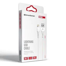 Кабель ArmorStandart AR16 Lightning 3A 1m White (ARM59534) - мініатюра 6