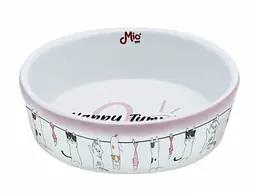 Керамічна миска для котів МІО Rosy, 400 мл - мініатюра 1