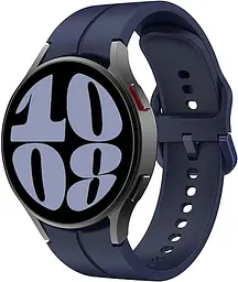 Ремінець силіконовий BeWatch NEO для Samsung Galaxy Watch 4/5/6 20 мм Темно-синій (101neo10) - мініатюра 5