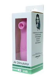 Вакуумний стимулятор клітора Boss Series Air Stimulator бузковий - мініатюра 9