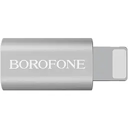Перехідник Borofone BV5 adapter Micro-USB to Lightning converter OTG support - мініатюра 2