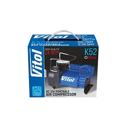 Автомобільний компресор VITOL K-52 150psi/15Amp/40л (K-52) - мініатюра 7