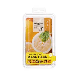Набір масок тканинних для обличчя Esfolio Yellow Food 6 шт.
