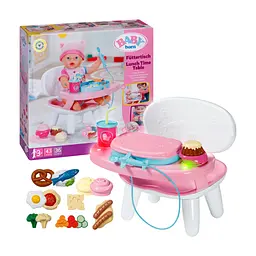 Игровой набор Baby Born Столик для кормления куклы Baby Born S2 Время обеда (840634) - миниатюра 3