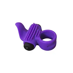 Ерекційне кільце Adrien Lastic Bullet Lastic Ring 7 см фіолетовий - мініатюра 4