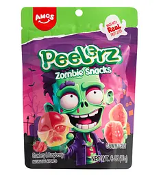 Жувальні цукерки Amos Halloween Peelerz Zombie Snacks 170г