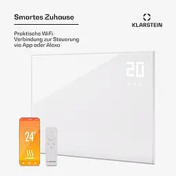 Інфрачервоний обігрівач Klarstein Wonderwall Smart Bornholm (10045464) - мініатюра 6