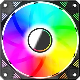 Вентилятор Zezzio ZF-B120 COLORFUL ARGB Black (ZF-B120 COLORFUL)