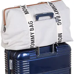 Сумка Childhome Mommy bag Signature - Canvas White, біла (CWMBBSCOW) - мініатюра 10