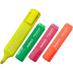 Набір маркерів  Axent Highlighter 1-5 мм 4 шт. неоновий (2537-40-A) - мініатюра 2