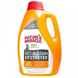 Засіб 8in1 Nature's Miracle Orange Oxy Pour для усунення плям та запахів від кішок 3.7 л (арт.680399)