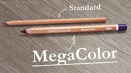 Олівець кольоровий Megacolor Білий (29101) Cretacolor - мініатюра 3