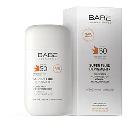 Сонцезахисний супер флюїд Babe Laboratorios Super Fluid Depigment+, SPF 50, 50 мл