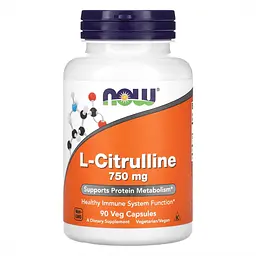 Цитрулін, L-Citrulline 750 мг - 90 капсул