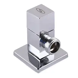 Кран напівобертовий кутовий Solomon 1/2″х3/4″ Cube 7078 000015032 - мініатюра 5
