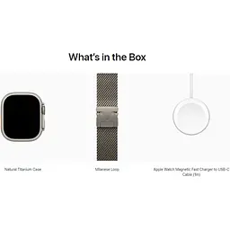 Смарт-годинник Apple Watch Ultra 2 49mm Natural Titanium Case with Natural Titanium Milanese Loop Large (MX5T3) [114928] - мініатюра 4