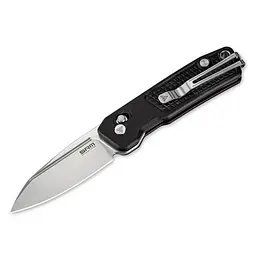 Ніж складаний кишеньковий SRM Scout 7229-GB (6.9 см) 14C28N / G10 чорний - мініатюра 3