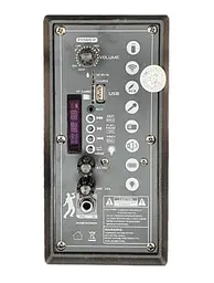 Колонка Big PK-1211 bluetooth + мікрофон (360х280х560) USB/MO3/FM/TWS Чорний - мініатюра 5