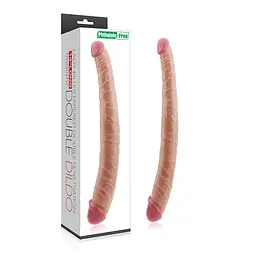 Двосторонній фалоімітатор King-Sized Realistic Ladykiller Tapered Double 14 дюймів