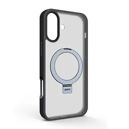 Чехол для Apple iPhone 16 Plus, Unit Stand, черный, MagSafe, противоударный защитный чехол-панель с подставкой, поддержкой магнитных держателей и беспроводной зарядки, защита всего корпуса, силикон + поликарбонат, ArmorStandart (ARM78729)