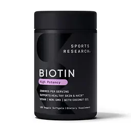 Біотин Biotin 5000mcg - 120 veg softgels