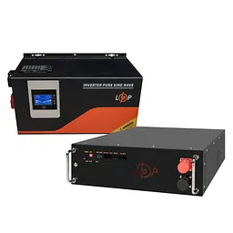 КРЖ LogicPower W3000 + літієва (LiFePO4) батарея 5120 Ватт (22892+38180 200 Ah)