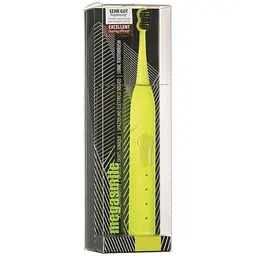 Звукова гідроактивна зубна щітка Megasmile Black Whitening ІІ Electric Yellow, жовтий