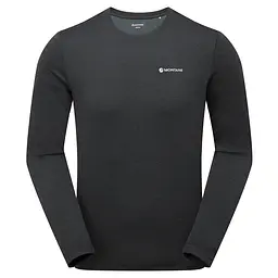 Термофутболка чоловіча Montane Dart Long Sleeve T-Shirt Man L Чорний