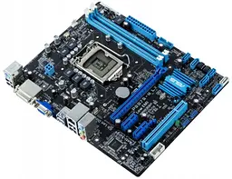 Материнська плата ASUS P8B75-M LX (P8B75-M LX) (Socket 1155, Intel B75, Micro-ATX) Б/в - мініатюра 3