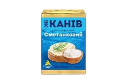 Сир плавлений "Сметанковий" ТМ "Канів 1971", 75 г