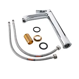 Змішувач для умивальника Haiba Bolero 001 High HB9575 Хром - мініатюра 5