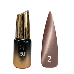 Гель-лак для нігтів Steffani Cat Eye MYSTIC, 9 мл , 02 Бежевий