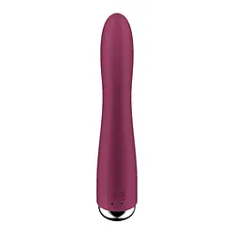 Вібратор Satisfyer Spinning Vibe 1 17.5 см бордовий - мініатюра 4
