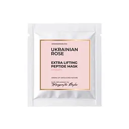 Маска з колагеном екстра ліфтингова на пептидній основі Ukrainian Rose 30 г - мініатюра 1