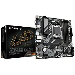 Материнська плата Gigabyte A620M DS3H (A620M DS3H) (Socket AM5, AMD A620, Micro-ATX) - мініатюра 4