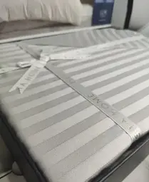Постільна білизна Line Grey Сатин-Stripe Fiesta pbe0052023 - мініатюра 3