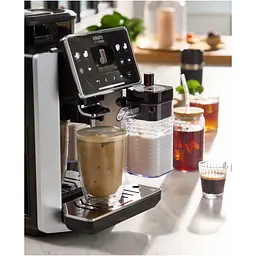 Кофемашина Krups Sensation Elite Hot & Cold 1.7л серая (EA918GE0) - миниатюра 4