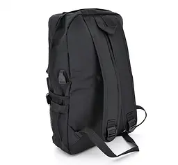 Рюкзак для ноутбука Voltronic T3 15.6 дюймів вихід під USB-кабель чорний - мініатюра 2