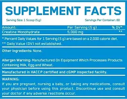 Креатин моногідрат EverBuild Nutrition Creatine Monohydrate порошок 300 г - мініатюра 2