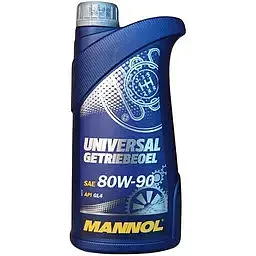 Олива трансмісійнa MANNOL UNIVERSAL 80W-90 GL-4 1л - мініатюра 2