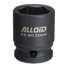 Торцева головка Alloid ударна 1/2DR 22 мм (GU-50122)