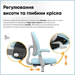 Дитяче крісло Mealux Sprint Duo KBL (Y-412 KBL) - мініатюра 6